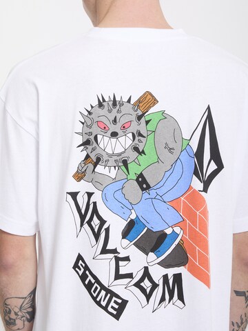 Volcom T-Shirt 'Sk8 Break' in Weiß