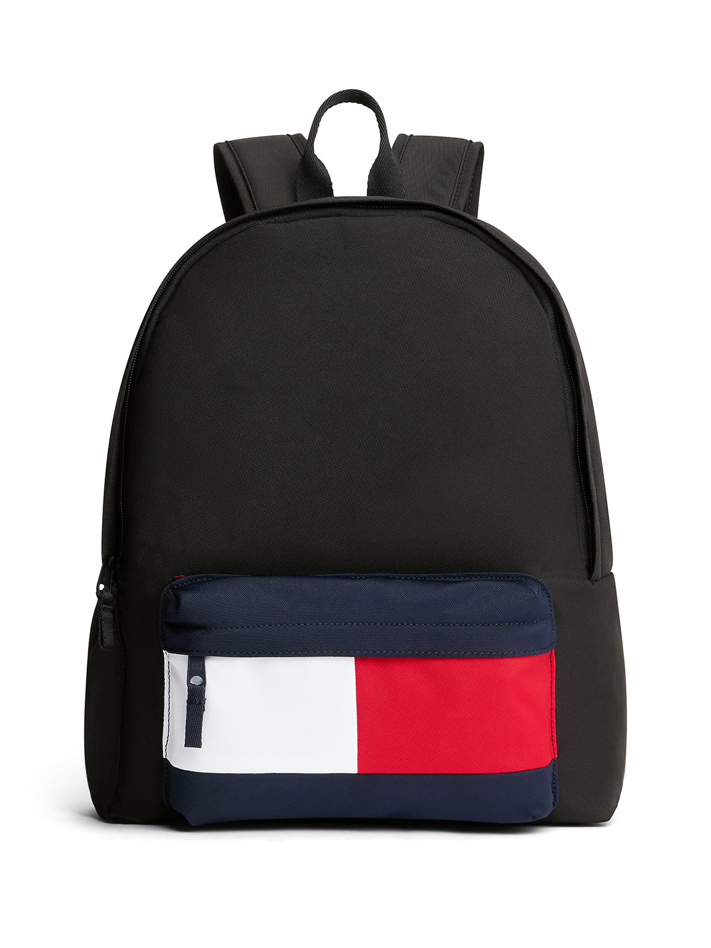 TOMMY HILFIGER Rugzak 'Essential' in Zwart: voorkant