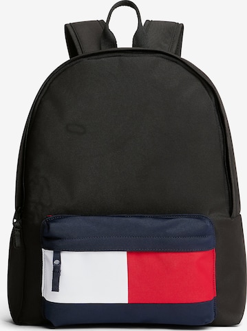 TOMMY HILFIGER Rugzak 'Essential' in Zwart: voorkant