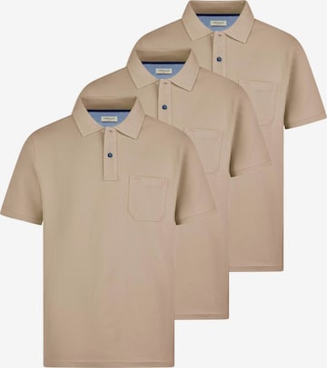 redmond Shirt 'Basic' in Beige: front