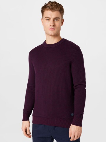 TOM TAILOR Sweater in Red: front