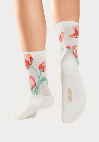 LASCANA Socks in White