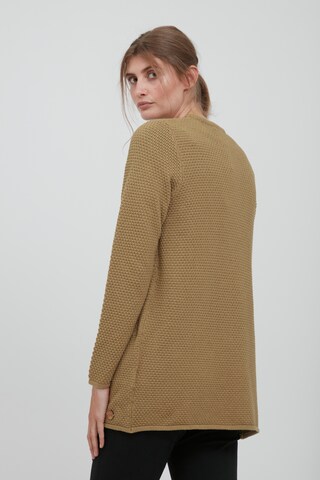 Oxmo Knit Cardigan 'Hilda' in Brown