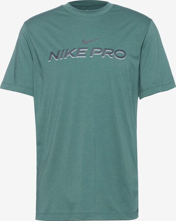 NIKE Performance Shirt in Green: front