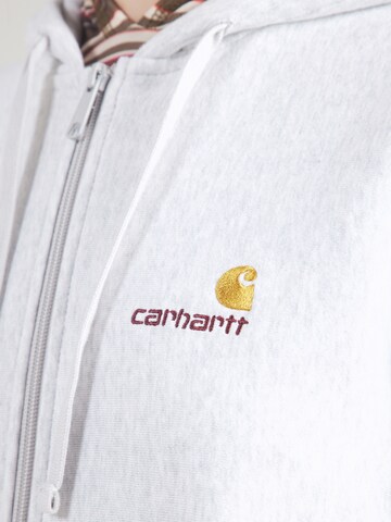 Giacca di felpa 'American' di Carhartt WIP in grigio