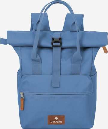 Zaino 'Basics' di TRAVELITE in blu: frontale
