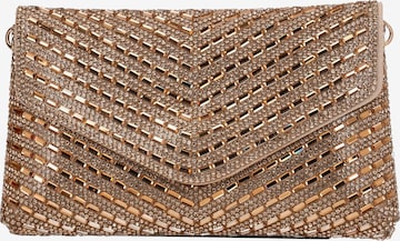 faina - Mala de ombro em ouro: frente