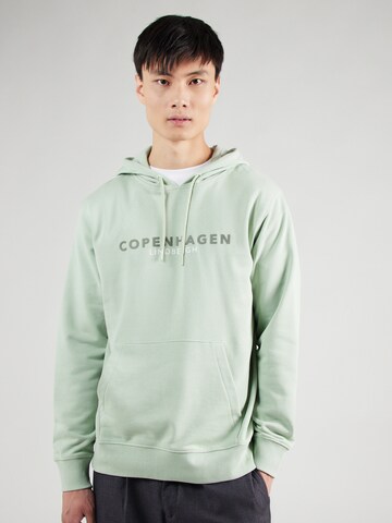 Lindbergh Sweatshirt 'Copenhagen' in Grün: Vorderseite
