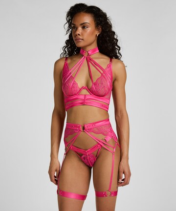 Hunkemöller Jarretels 'Emmeline' in Roze: voorkant