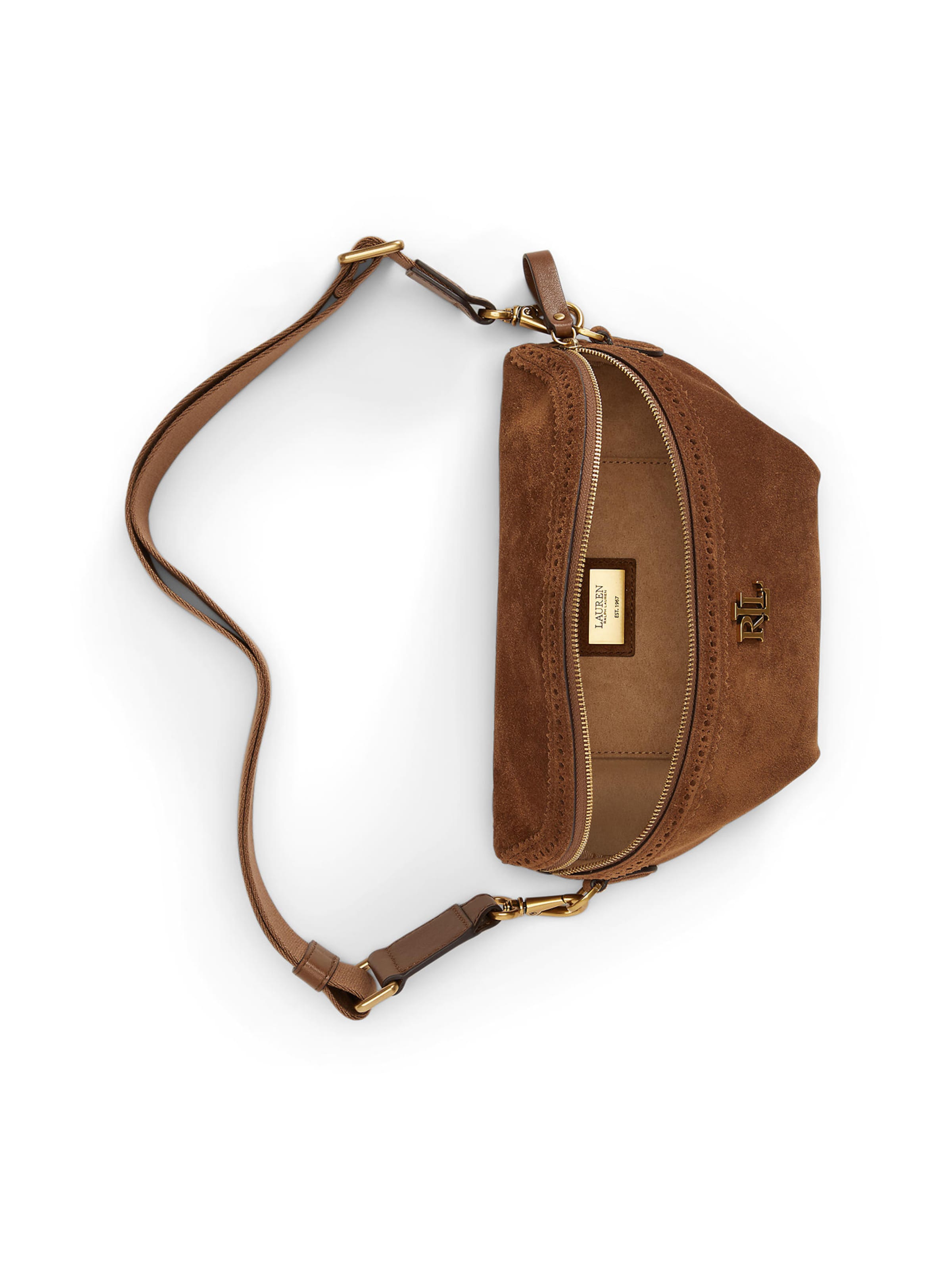 Lauren Ralph Lauren - Bolsa de cintura 'MARCY' em castanho