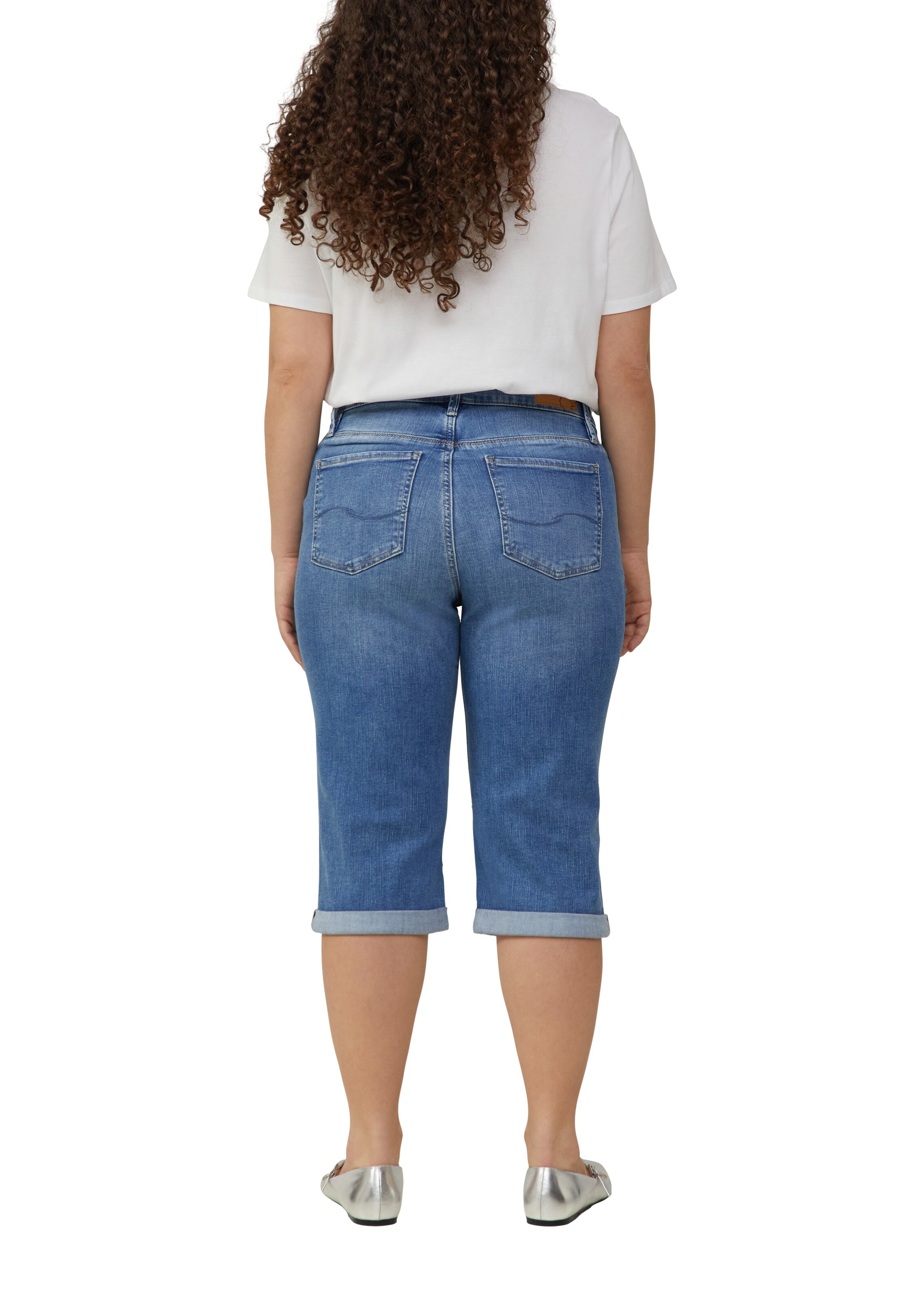 Coupe slim Jean QS en bleu