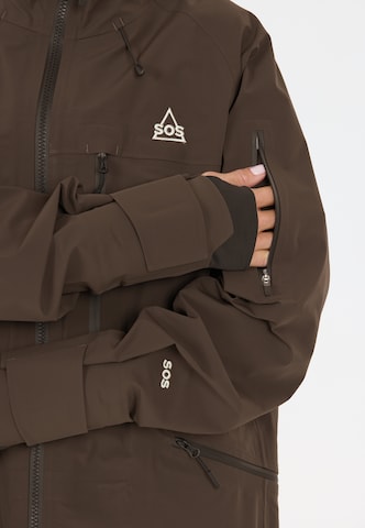 SOS Skijacke 'Kula' in Braun
