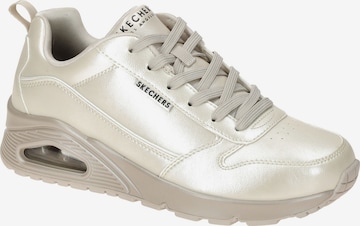 SKECHERS Schnürschuh in Beige: Vorderseite