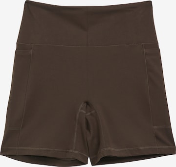 Skinny Leggings s.Oliver en marron : devant