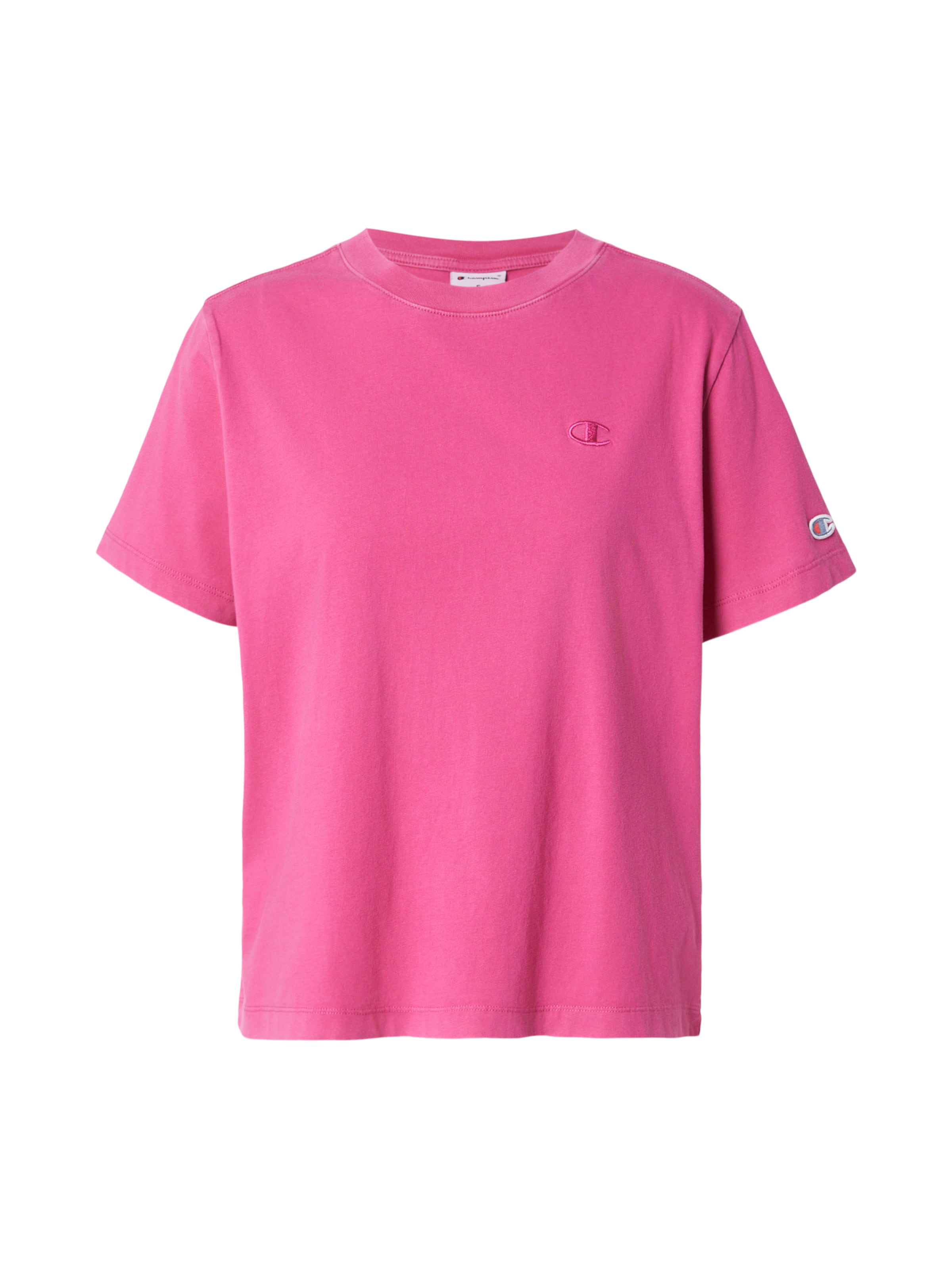T-shirt Champion en rose : devant