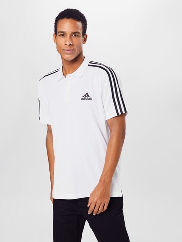 ADIDAS SPORTSWEAR Funkcionalna majica 'Essentials' | bela barva: sprednja stran