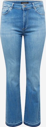 Jeans ONLY Carmakoma di colore blu denim, Visualizzazione prodotti