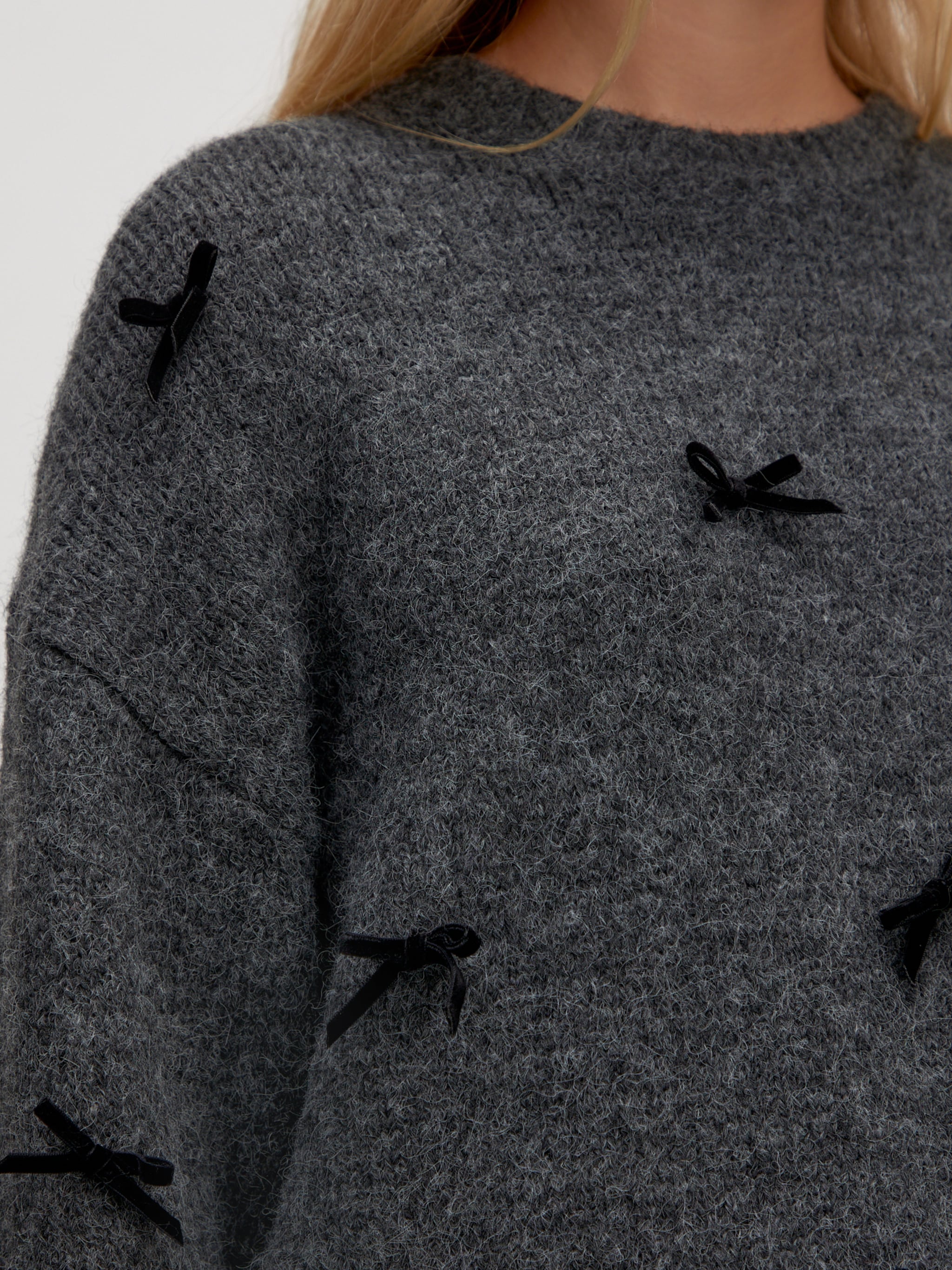 EDITED Produits Pull-over 'Bailee' gris