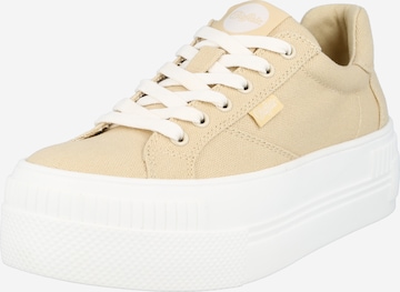 BUFFALO Sneakers low 'Paired' i beige: forside
