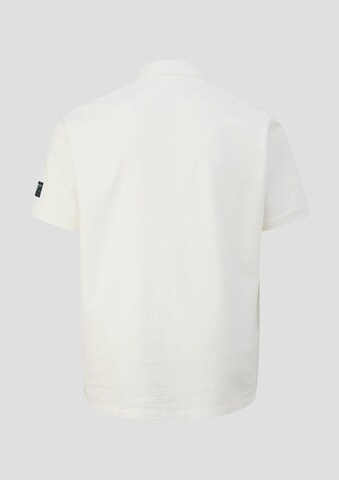 T-Shirt s.Oliver Red Label Big & Tall en blanc