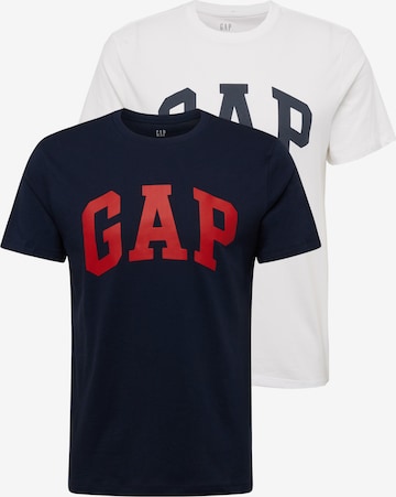 GAP Regular Fit T-Shirt 'ARCH' in Blau: predná strana