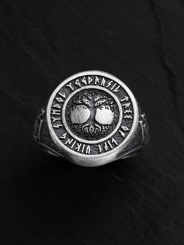 REYTELPrsten 'YGGDRASIL TREE OF LIFE VIKING' - srebro boja