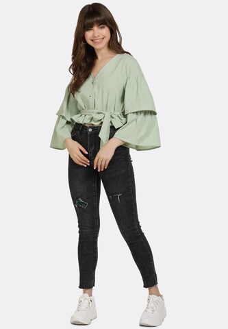 MYMO Blouse in Groen