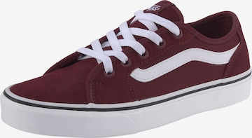 VANS Sneakers in Red: front