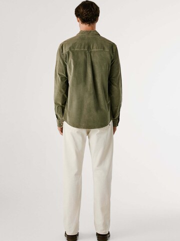 Coupe regular Chemise 'Clayton' Pepe Jeans en vert