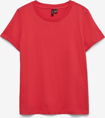 sarkans VERO MODA T-Krekls 'VMPAULA': no priekšpuses