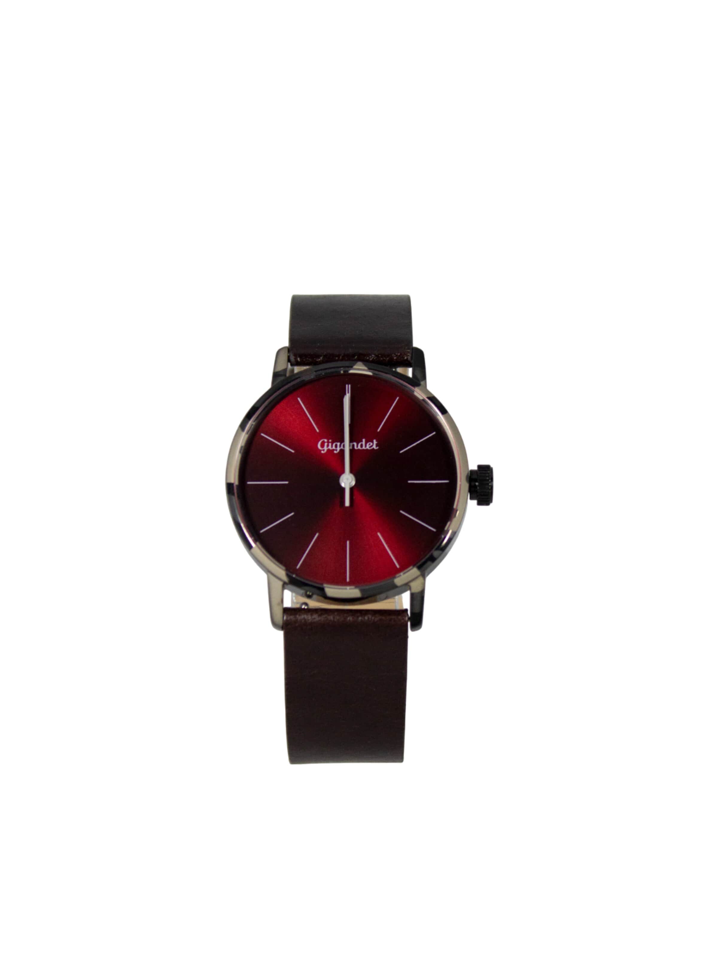 Gigandet Analog Watch 'MINIMALISM' in Black: front