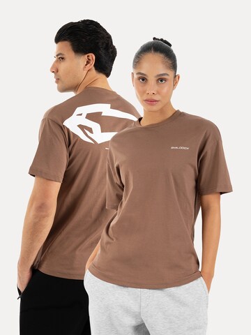 T-Shirt Smilodox en marron