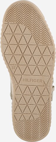 TOMMY HILFIGER Lace-Up Ankle Boots in Beige