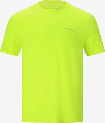 ENDURANCE Functioneel shirt 'Kulon' in Geel: voorkant