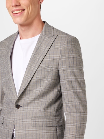 BURTON MENSWEAR LONDON Slim fit Blazer in Grey