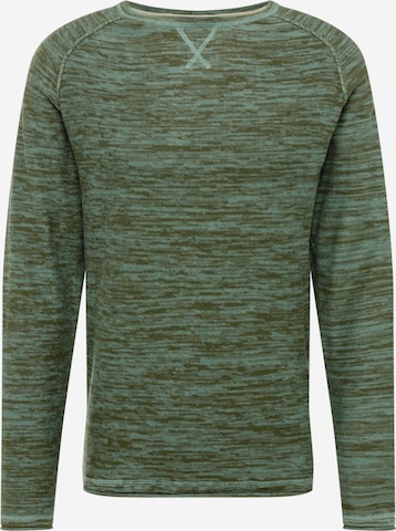 BLEND Sweater in Green: front