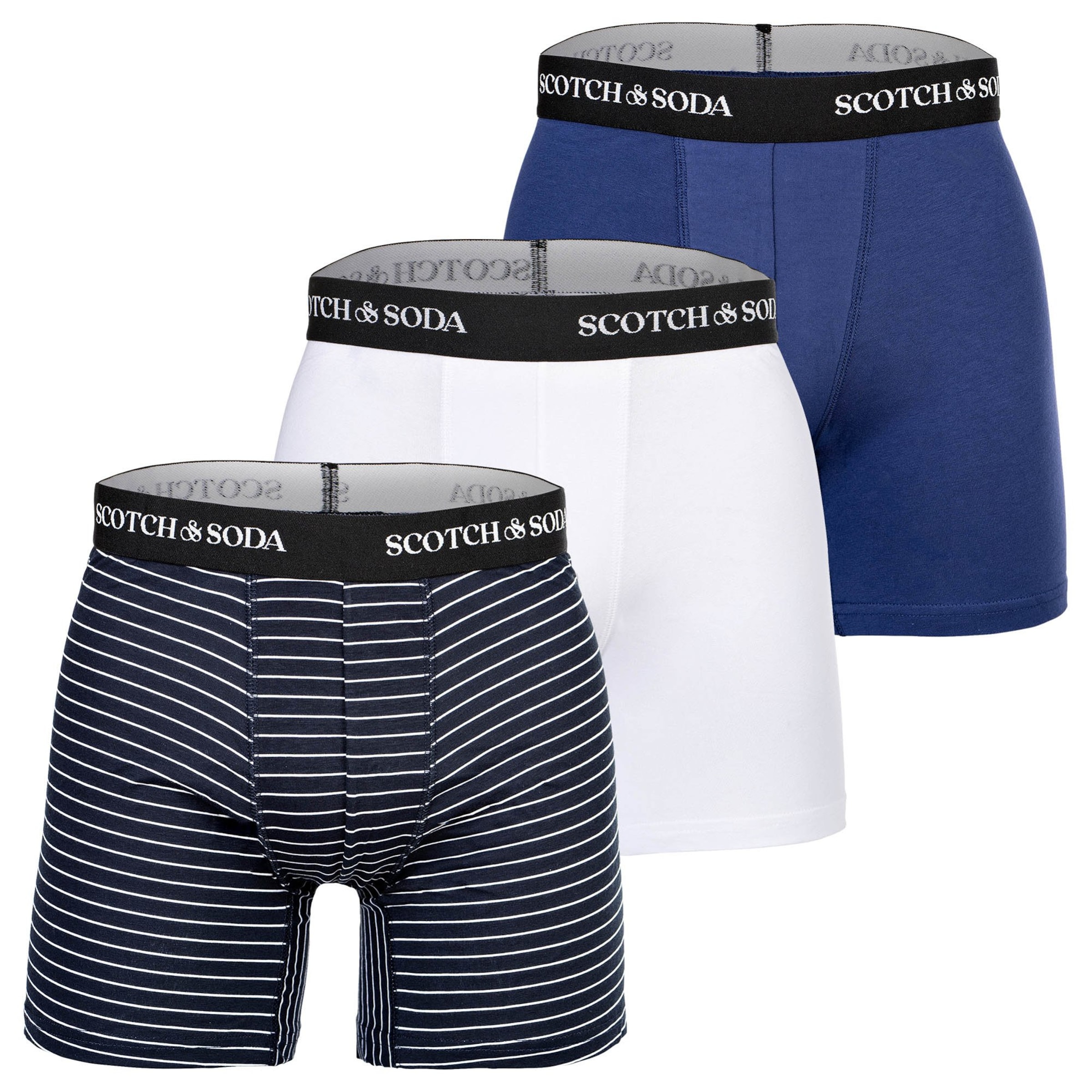 SCOTCH & SODA Boxerky – mix barev: přední strana