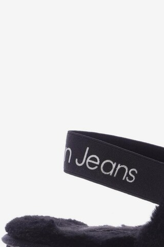 Calvin Klein Jeans Sandals & High-Heeled Sandals in 38 in Black