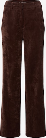 Pantalon 'Amelie' Cambio en marron : devant