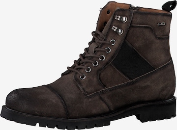 s.Oliver Lace-Up Boots in Brown: front