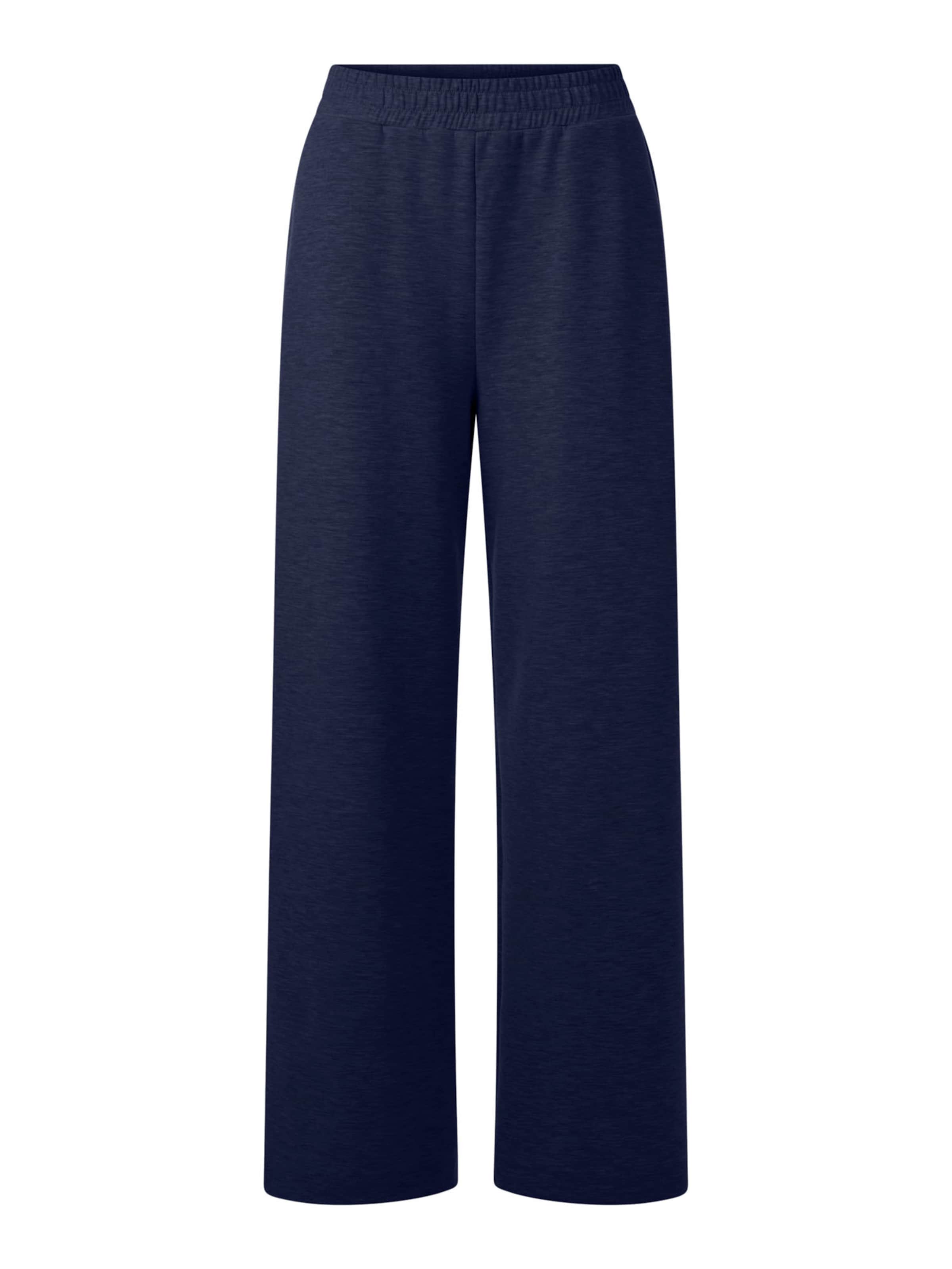 Rich &amp; Royal Wide leg Broek in Blauw: voorkant