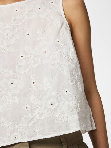Haut PIECES en blanc
