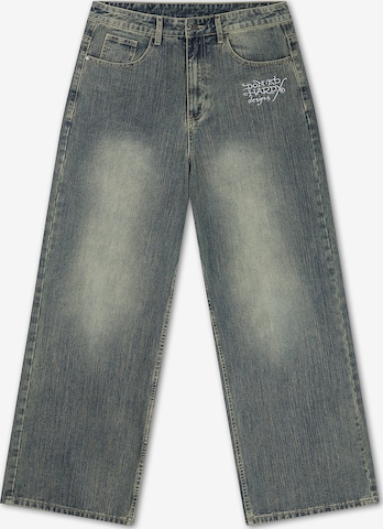 Ed HardyLoosefit Traperice - plava boja: prednji dio