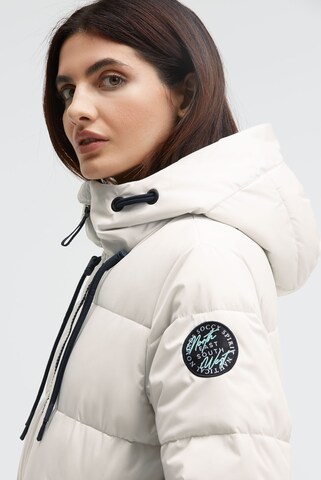 Soccx Winter Coat in White