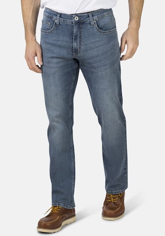 Hero Regular Jeans in Blau: Vorderseite