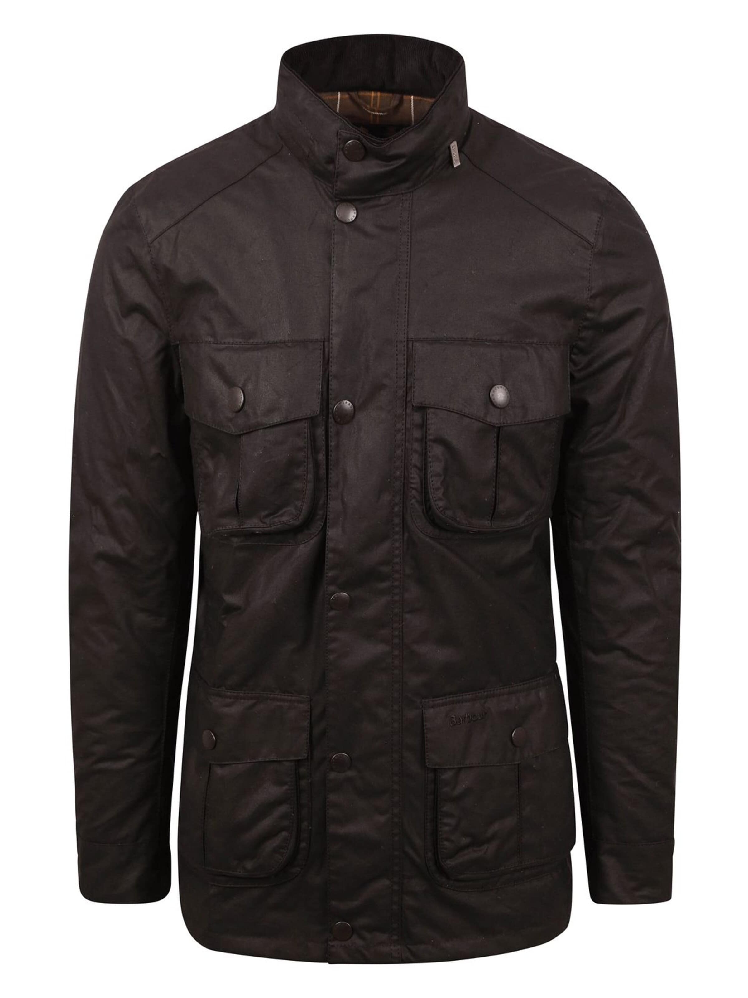 Barbour Winter Coat 'Corbridge' in Brown: front