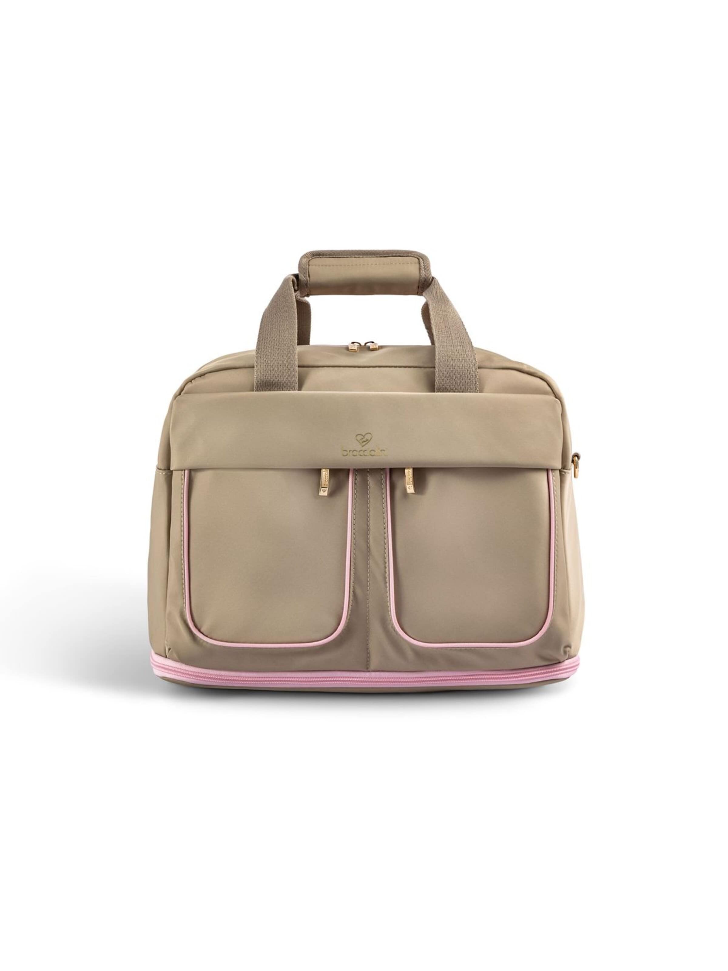 Trousse de maquillage 'Milly' Braccialini en beige : devant