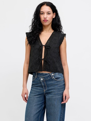 Top di JJXX in nero: frontale