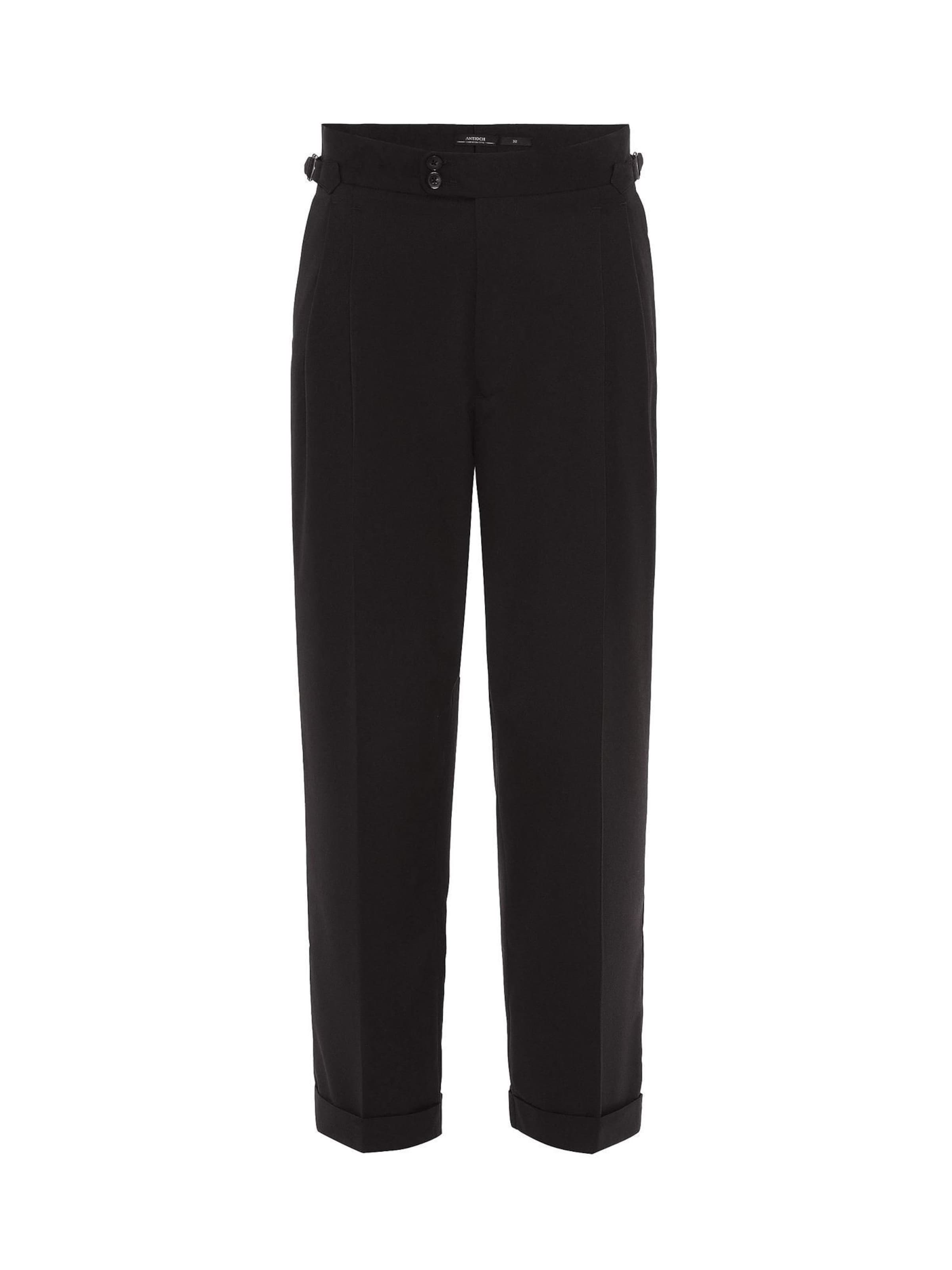 Antioch Szabványos Élére vasalt nadrágok - barna: elől