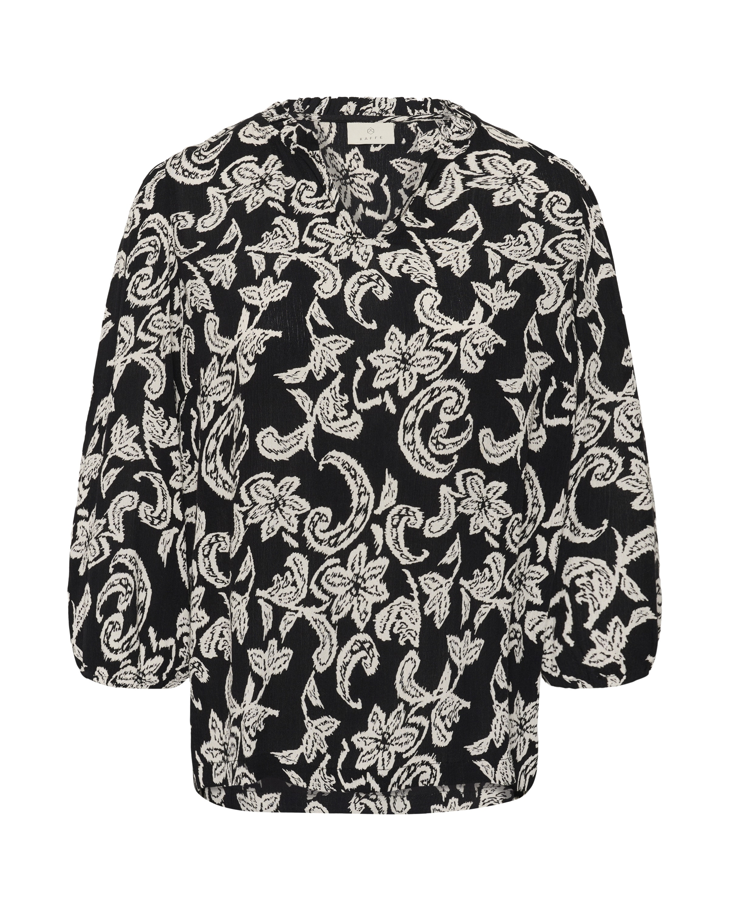 Chemisier 'KARiani' Kaffe en noir : devant